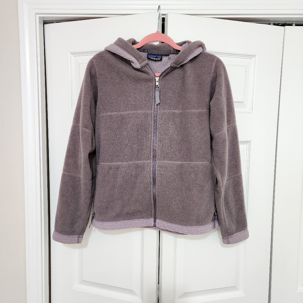 Patagonia Synchilla Purple Fleece Zip Up